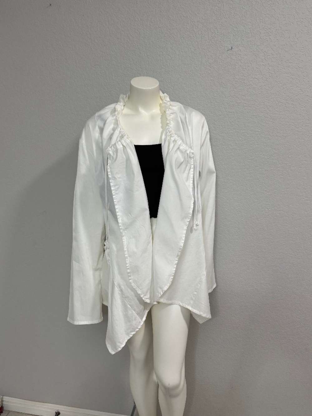 Bryn Walker Oversized Long Sleeve Draped Jacket
